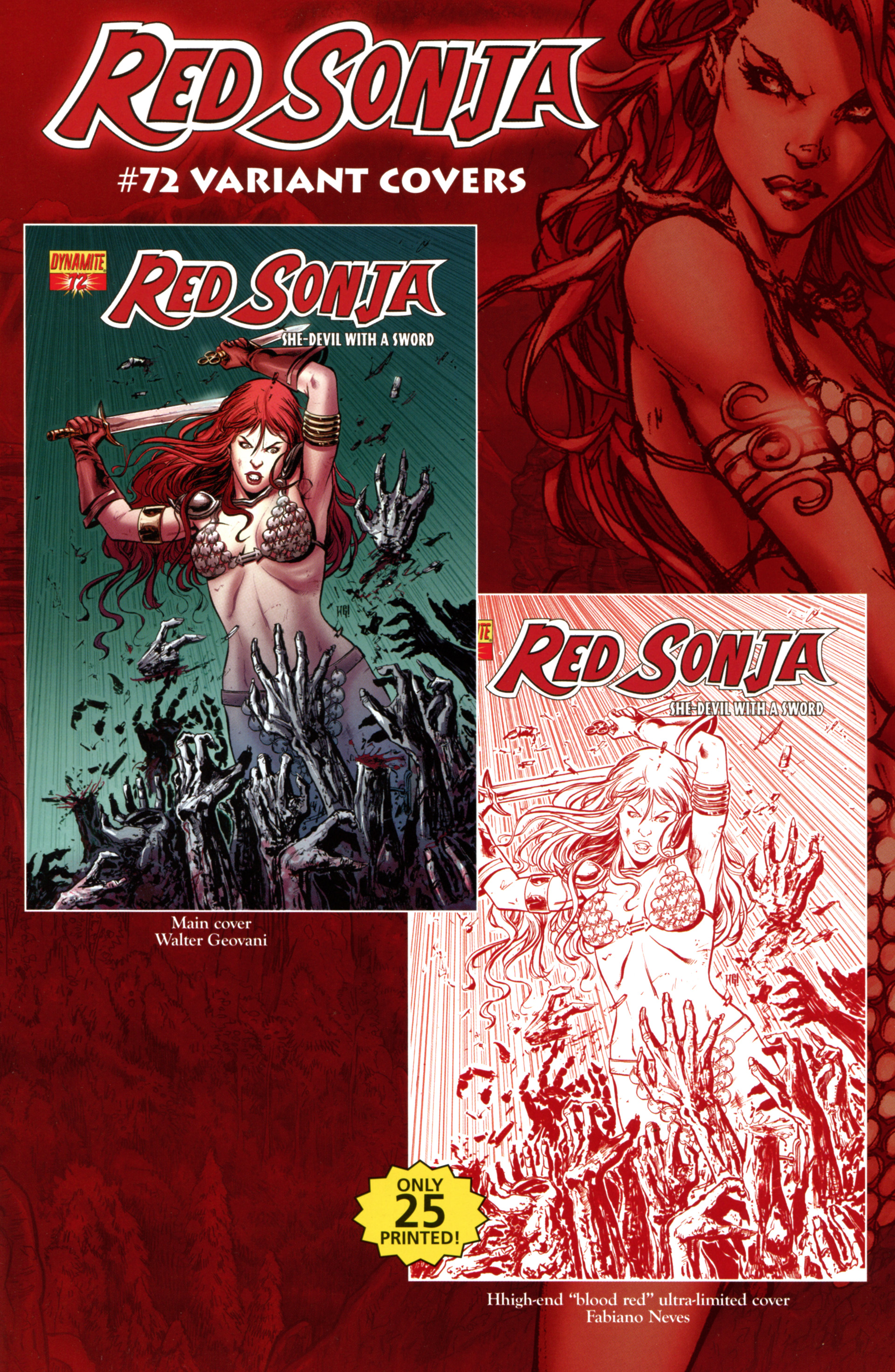 Read online Red Sonja (2005) comic -  Issue #72 - 33