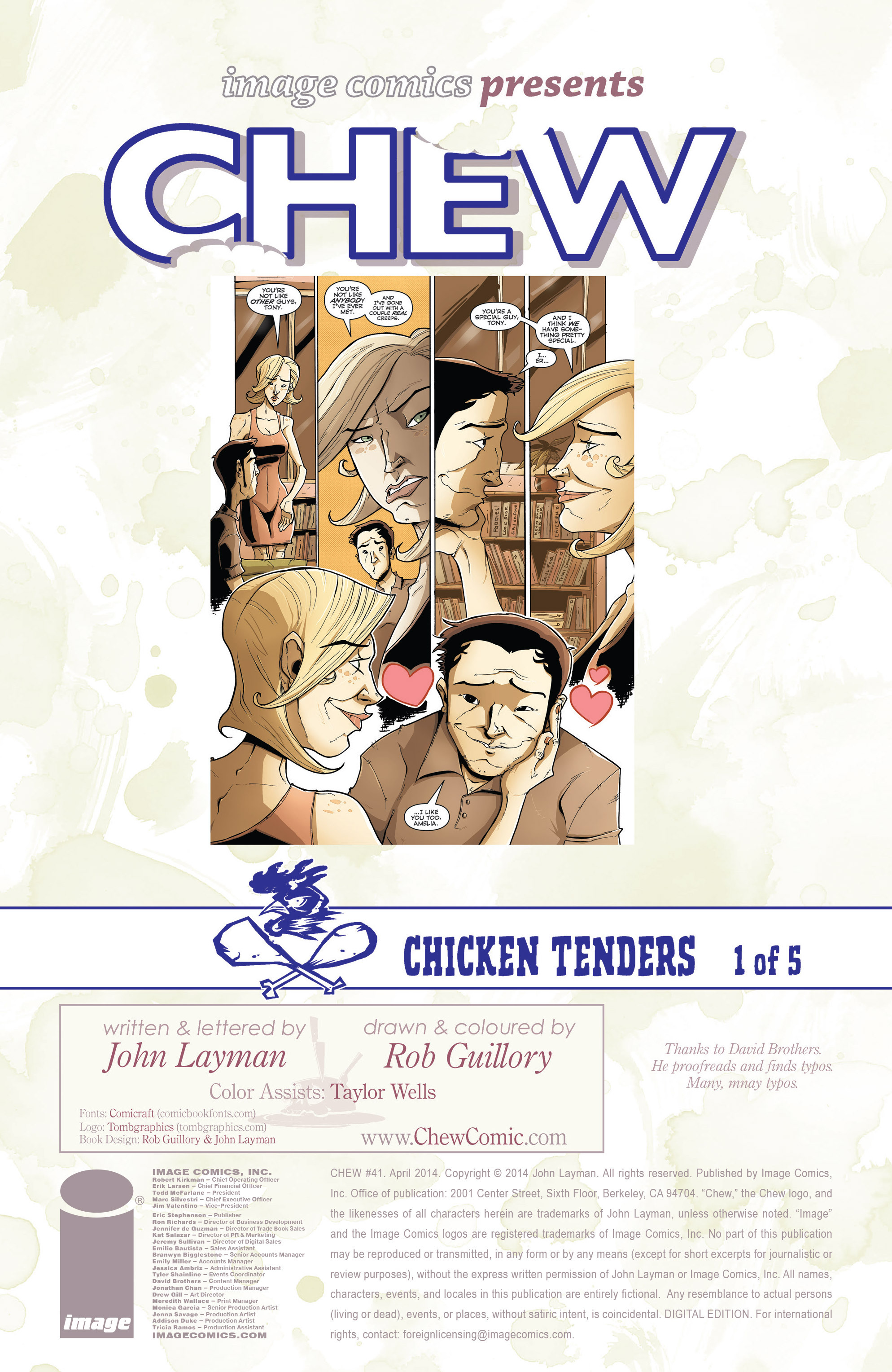 Read online Chew comic -  Issue #41 - 2