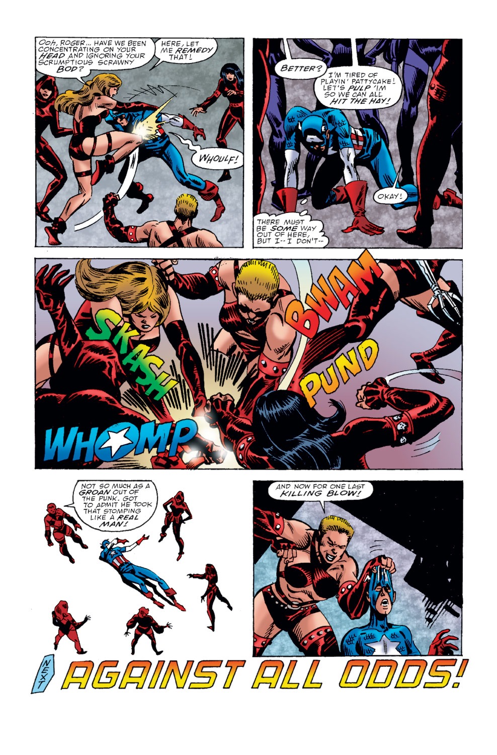 Read online Captain America (1968) comic -  Issue #356 - 22