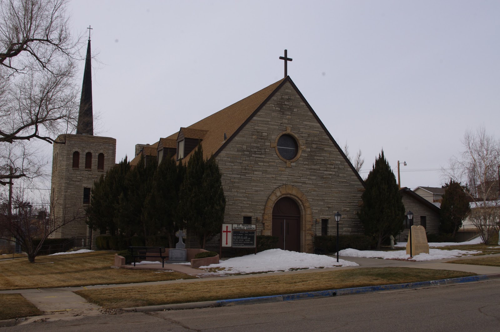 Churches of the West St. Francis Catholic Church, Thermopolis Wyoming