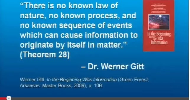 Dr Werner Gitt Quotation About Information Fight For Your Faith