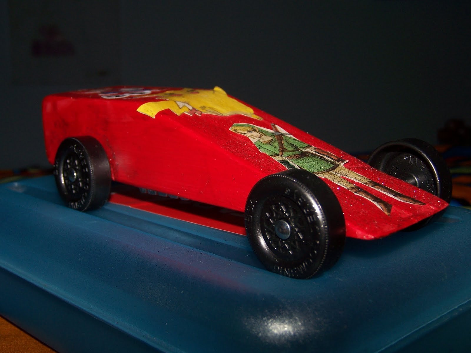 MiddletownMike Pinewood Derby Winner