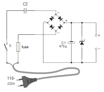 محول كهرباء 220-110 فولت الى 12 فولت