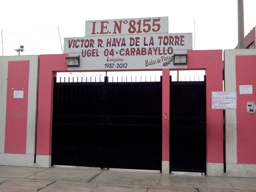 Escuela 8155 VICTOR RAUL HAYA DE LA TORRE - Carabayllo