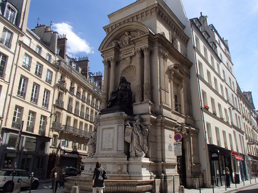 Vis ma vie à Paris: Maison et statue de Molière