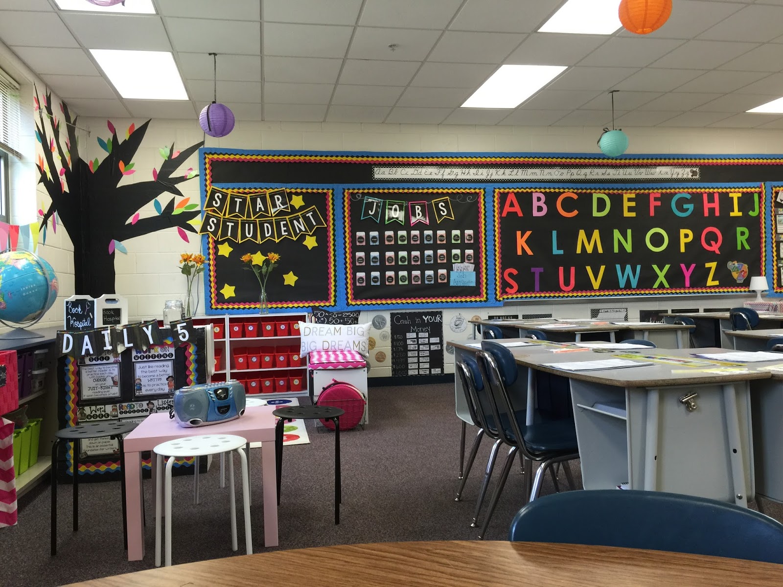 The Green Elementary Teacher Exciting News With A Classroom Reveal 