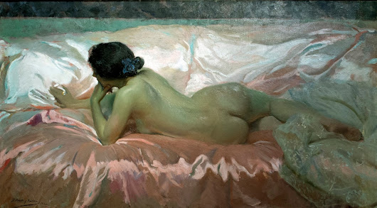 Desnudo de Clotilde, Joaquín Sorolla Bastida, Joaquín Sorolla y Bastida, Retratos de Joaquín Sorolla, Joaquín Sorolla, Pintor español, Retratista español, Pintores Valencianos