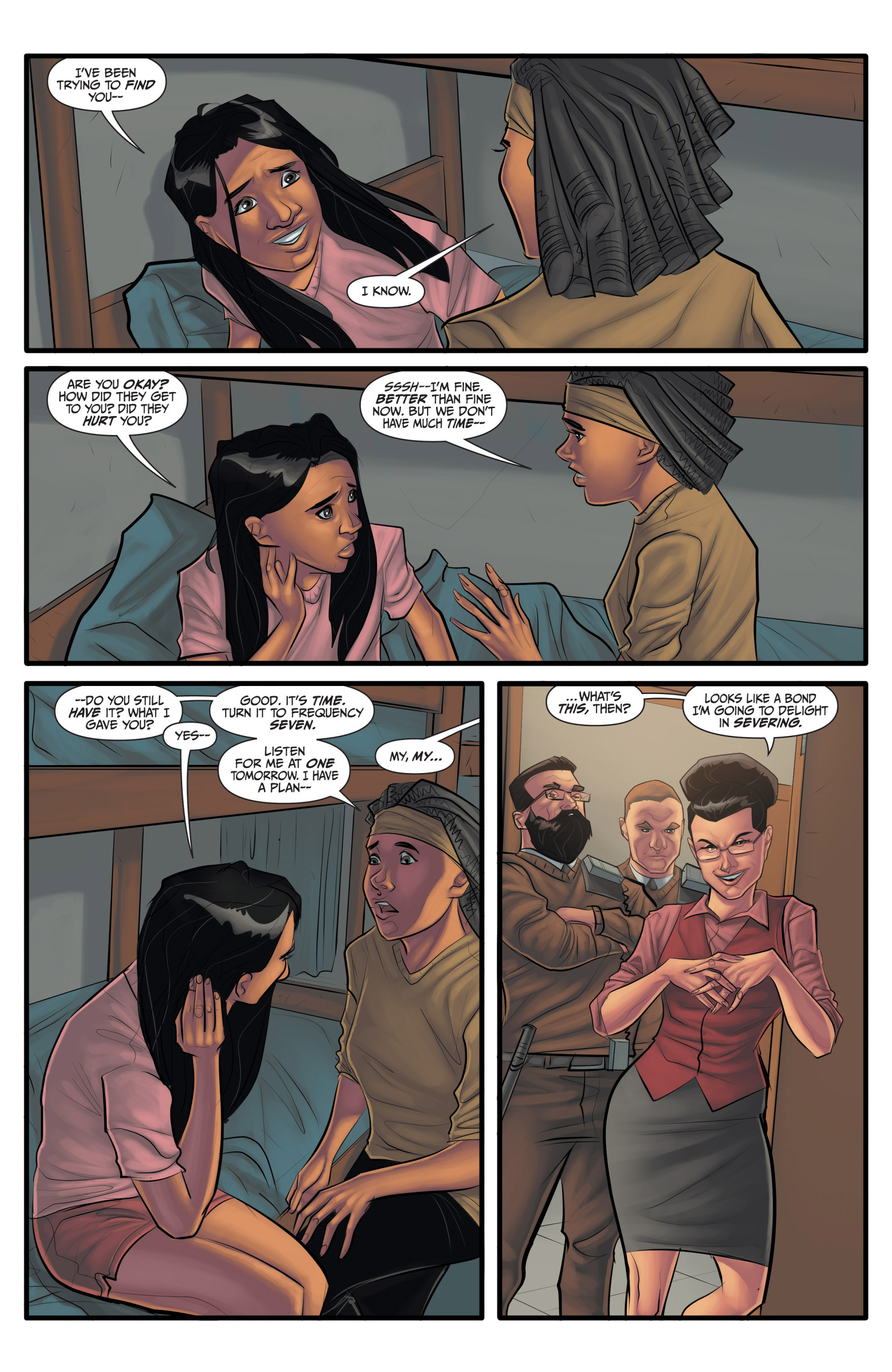 Read online Morning Glories comic -  Issue #44 - 13