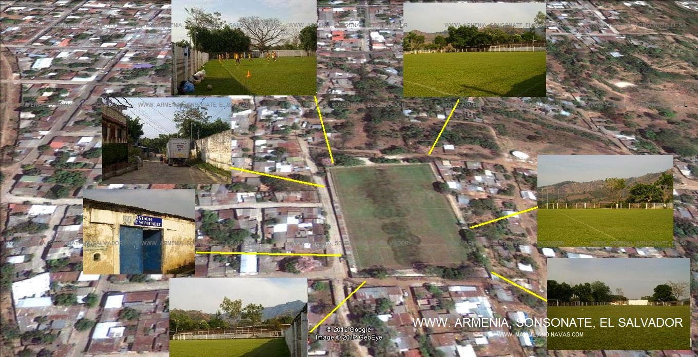 ARMENIA, SONSONATE, EL SALVADOR EL ESTADIO DE ARMENIA