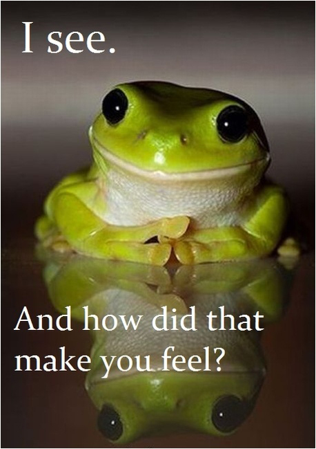 Therapy Frog - I See And How Did That Make You Feel?