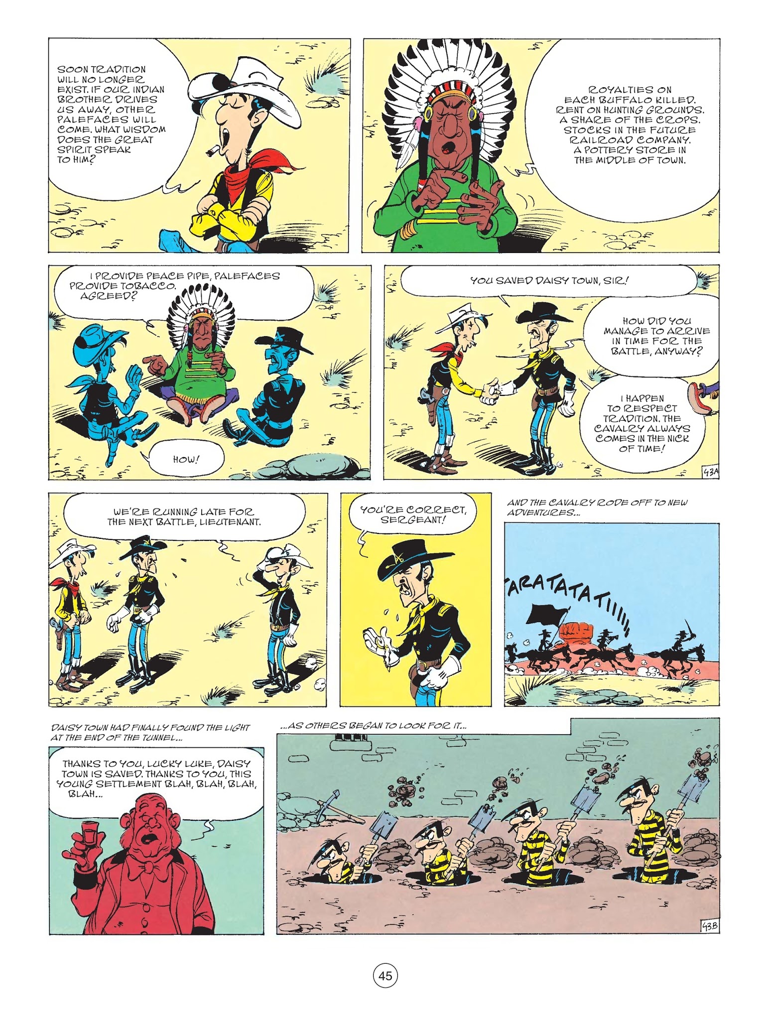 Read online A Lucky Luke Adventure comic -  Issue #61 - 46