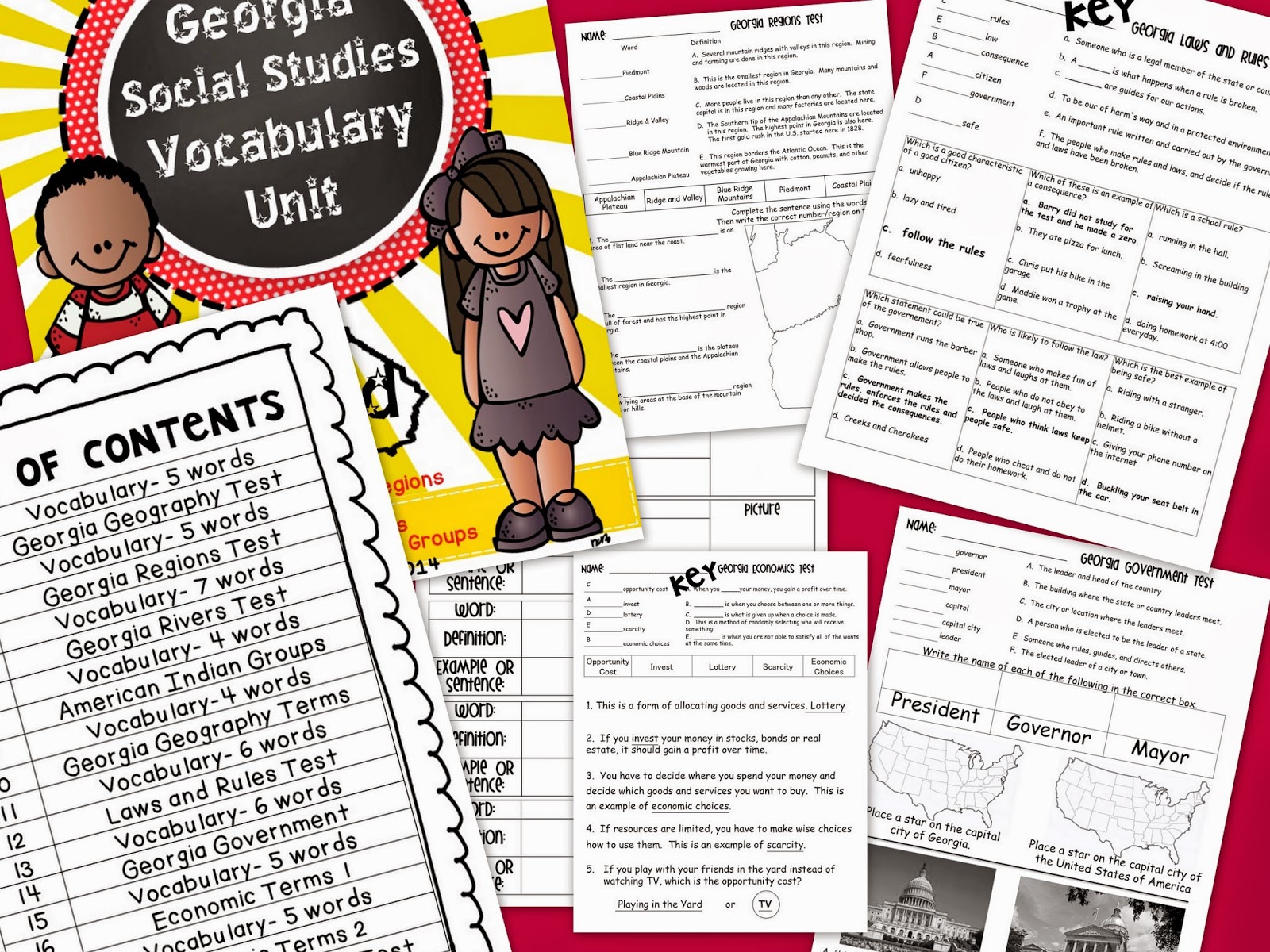 Mrs. Patton's Page Social Studies Unit