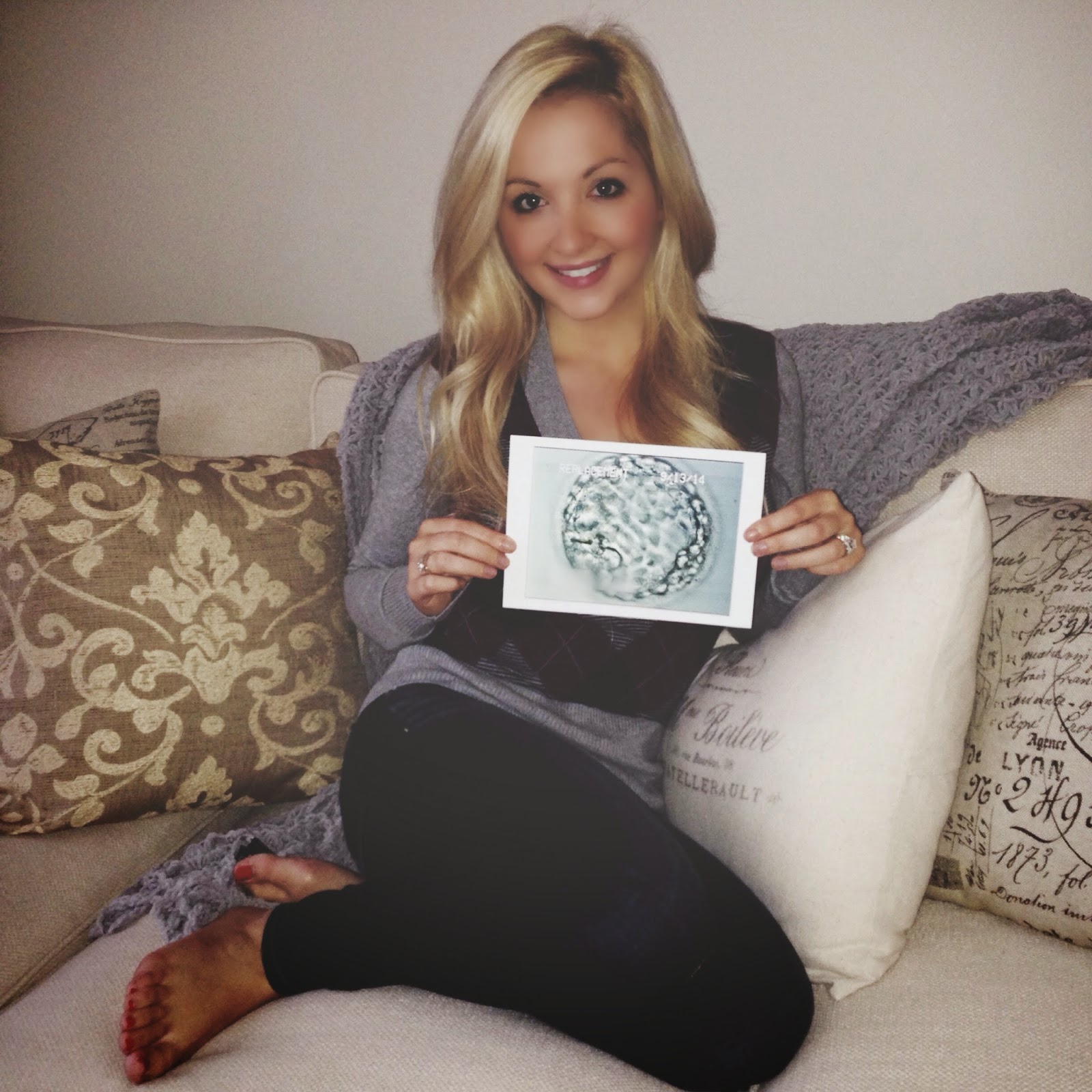 Unnaturally Knocked Up: Dear Embryo 4AB...From Mommy, With Love...