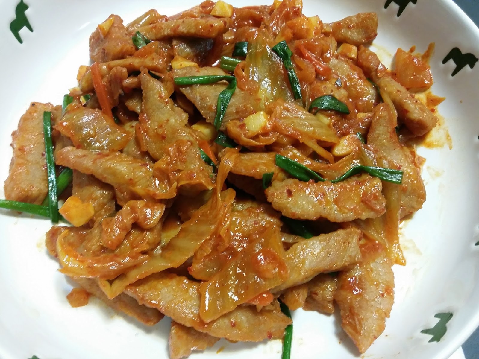 韓式泡菜炒豬肉 by Kellyの美味廚房 - 愛料理