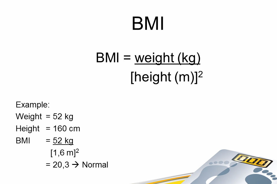 How To Calculate Bmi Examples / BMI Body Mass Index Divide that by