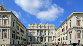 The Doge's Palace is one of many grand buildings in the wealthy Ligurian city of Genoa