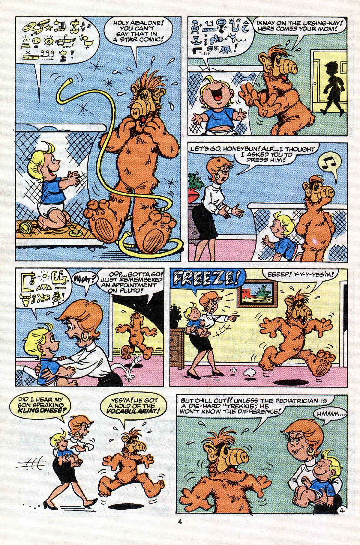 Read online ALF comic -  Issue #30 - 6