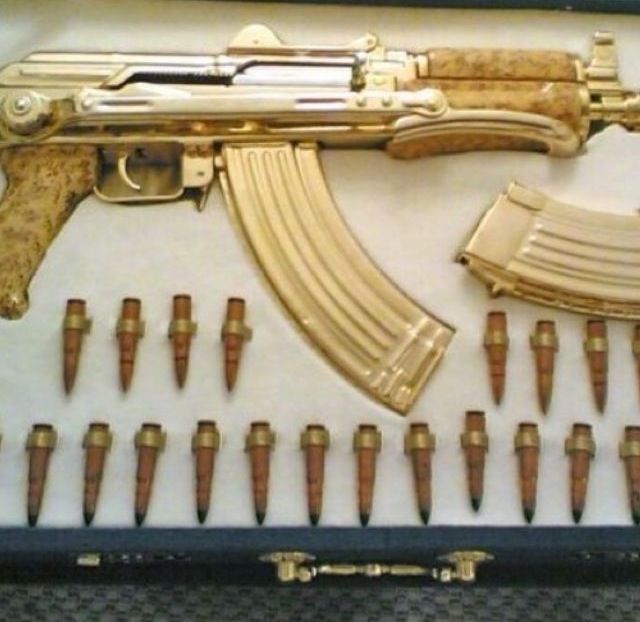 Gold Made Rare Guns in Dubai And Saudi Arabia(13photos) Pak GUNS