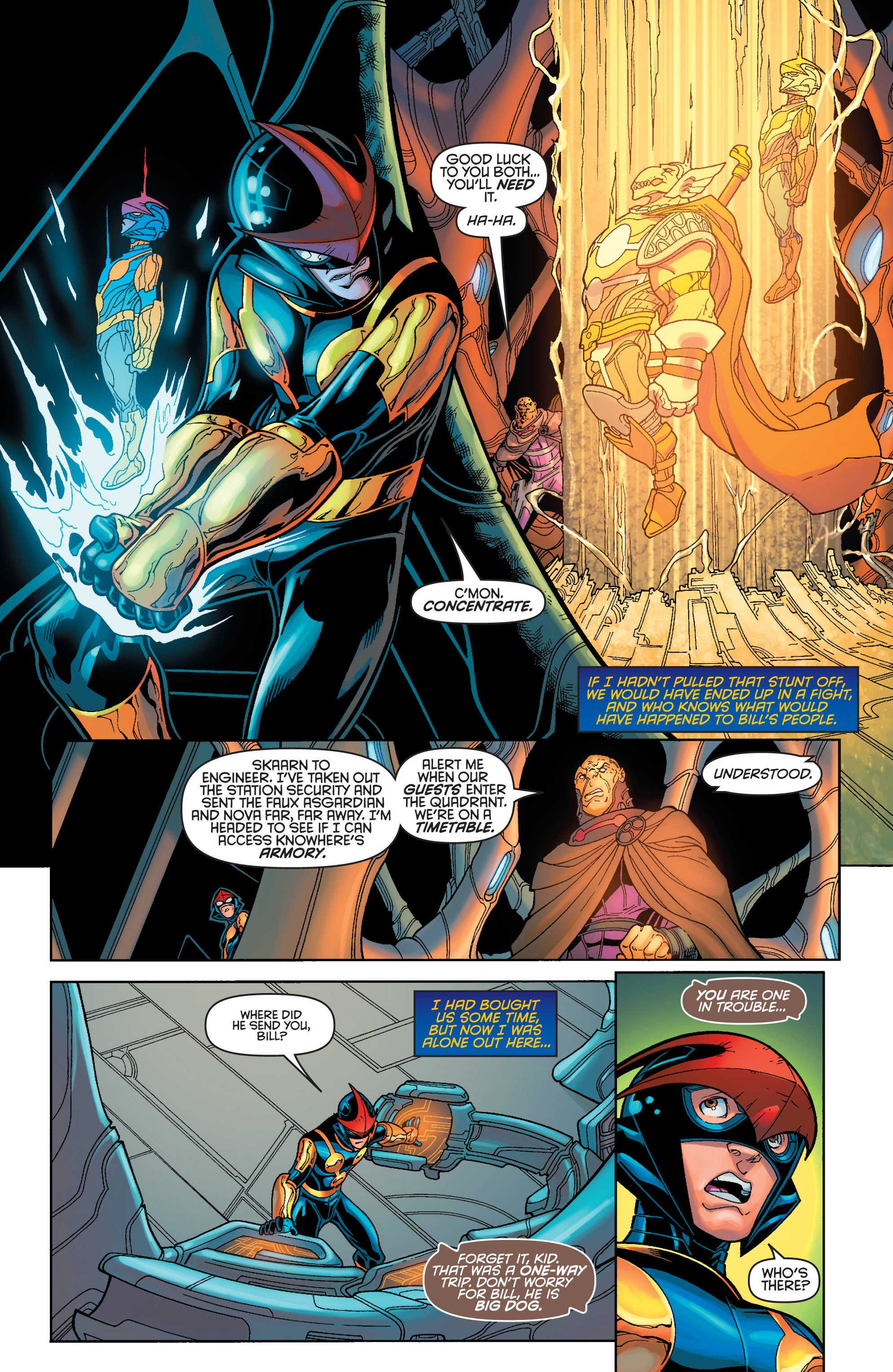 Read online Nova (2013) comic -  Issue #14 - 21
