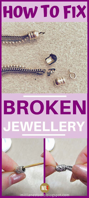How to fix broken jewellery project sheet