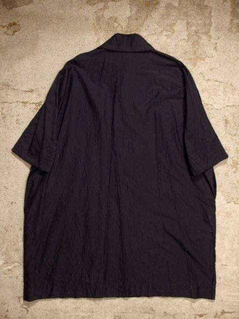 TOUJOURS D.Navy Cotton/Silk Taffeta Cloth Spring/Summer 2015 SUNRISE MARKET