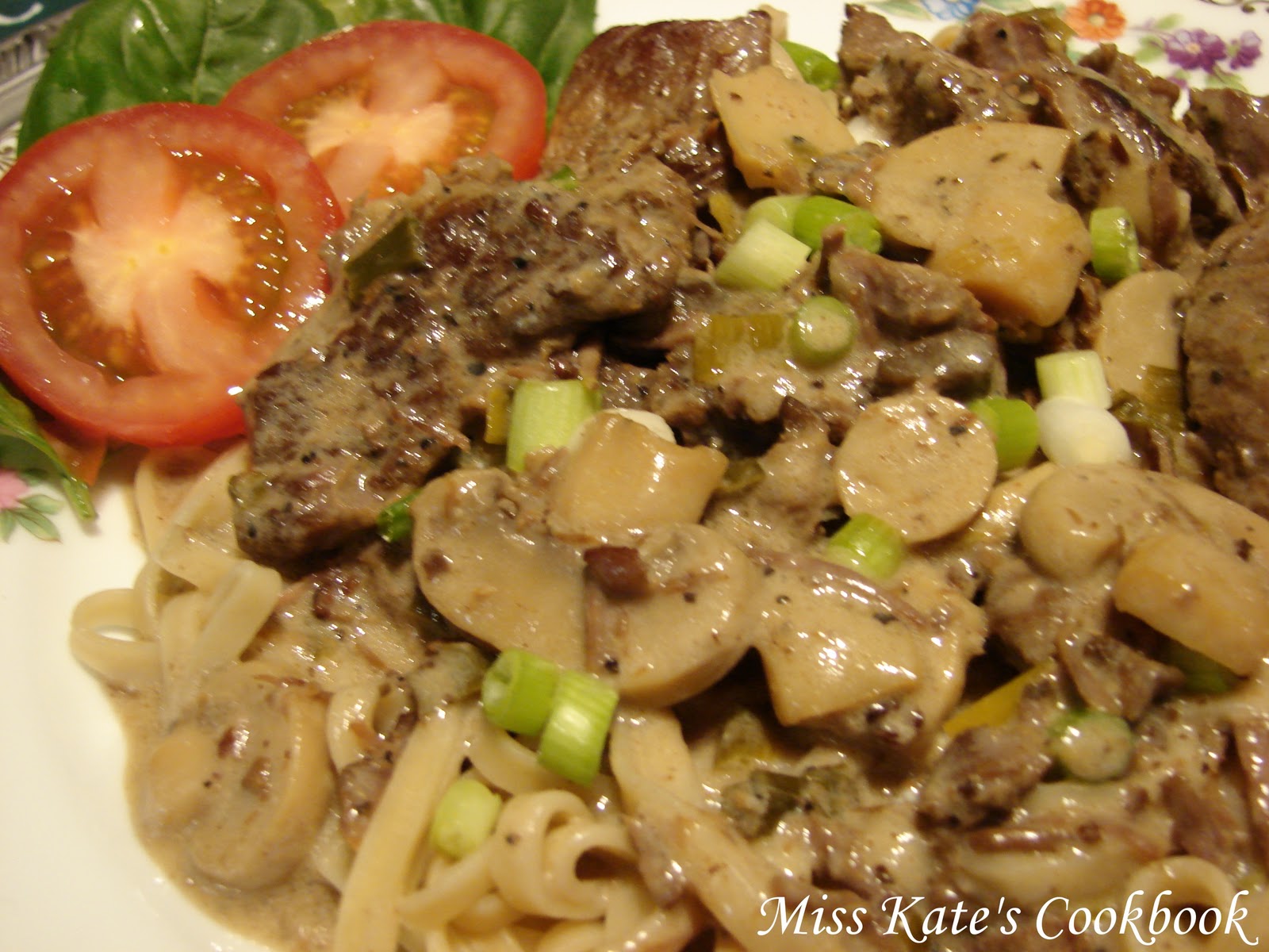 Miss Kate's Cookbook Cane River Cuisine Beef Stroganoff