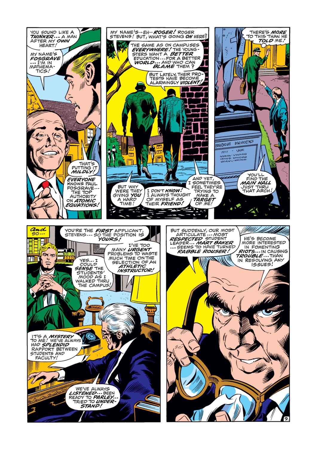 Read online Captain America (1968) comic -  Issue #120 - 10