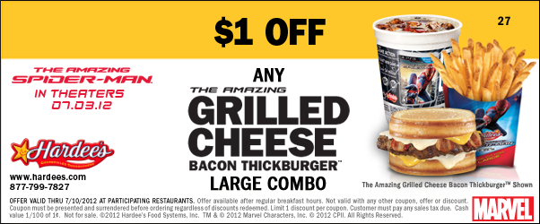 Free Printable Coupons: Hardees Coupons