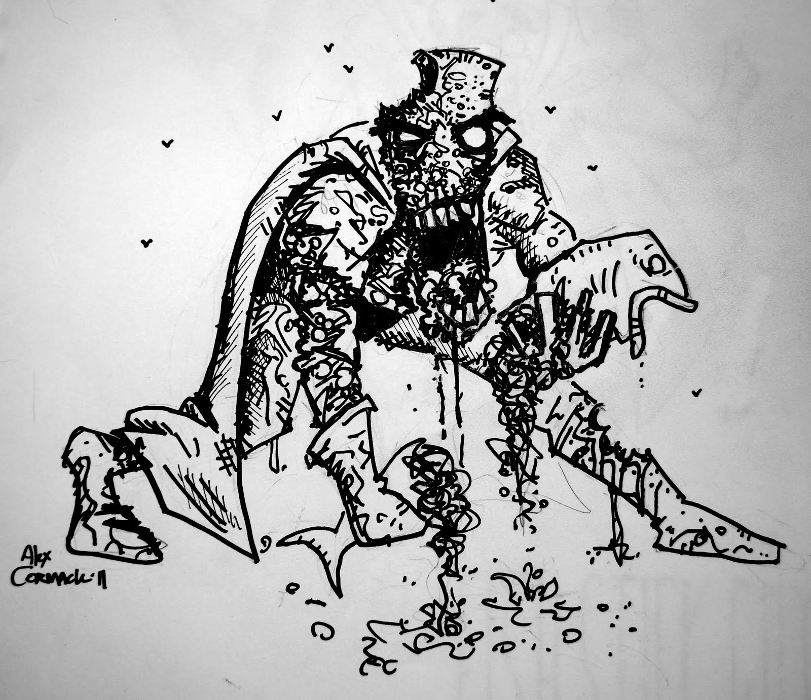 The Alex Cormack Blog Fish Stick Guy and it's Awesome Cover!