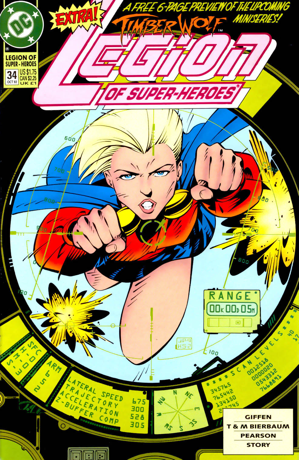 Read online Legion of Super-Heroes (1989) comic -  Issue #34 - 1