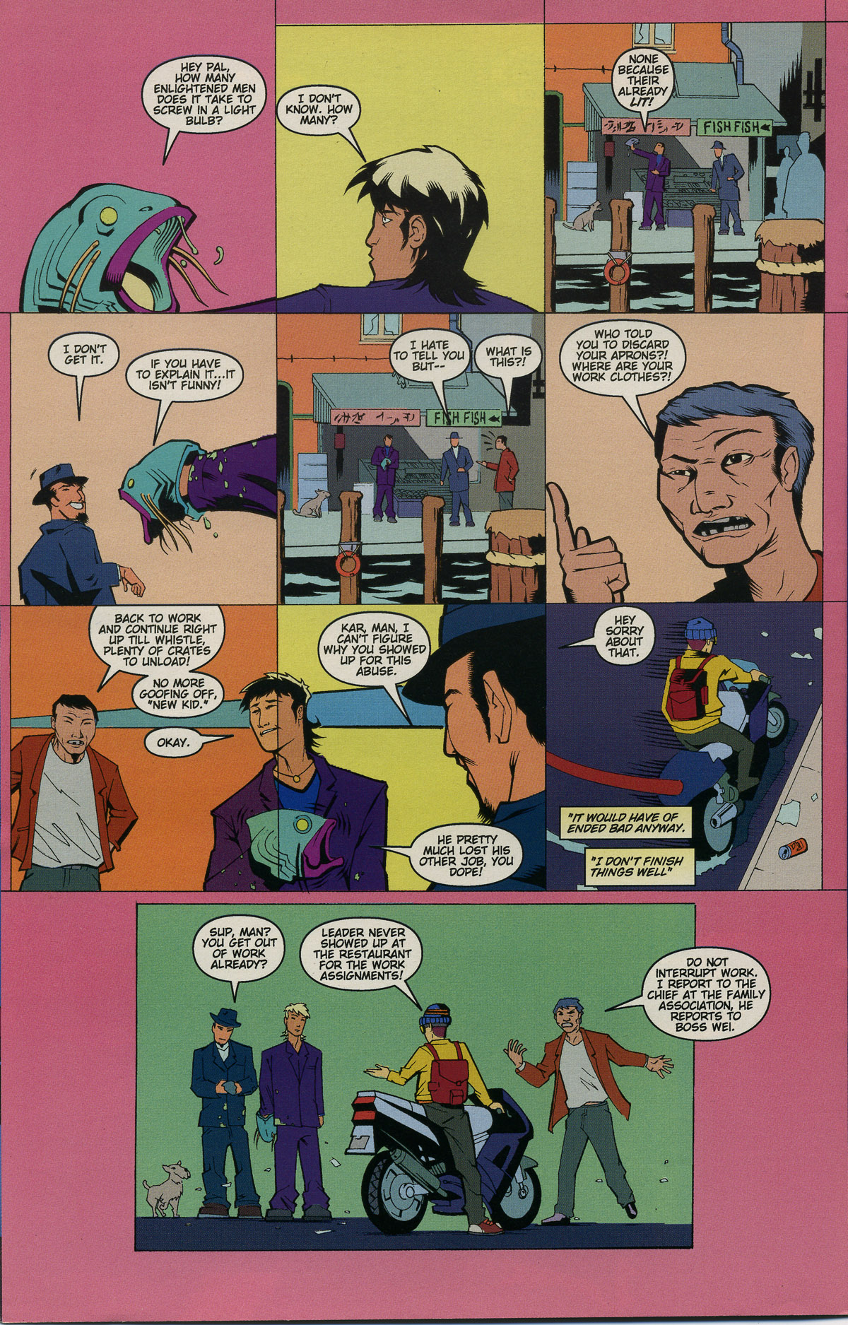 Read online Bulletproof Monk comic -  Issue #1 - 14