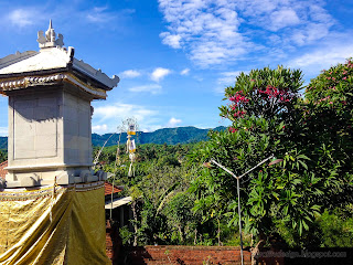 Garden Atmosphere And Natural Scenery In The Middle Of Balinese Hindu Temple At Ringdikit Village, North Bali, Indonesia