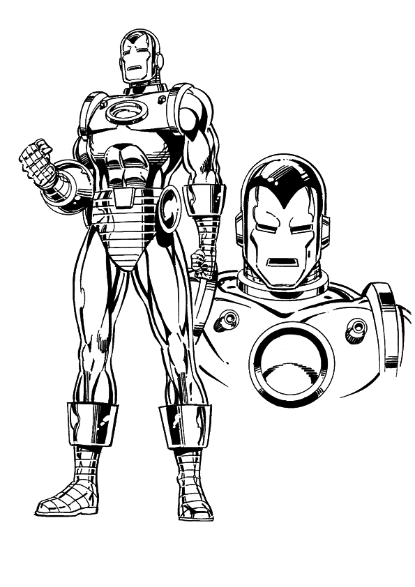 Iron Man Coloring Pages ~ Free Printable Coloring Pages - Cool Coloring