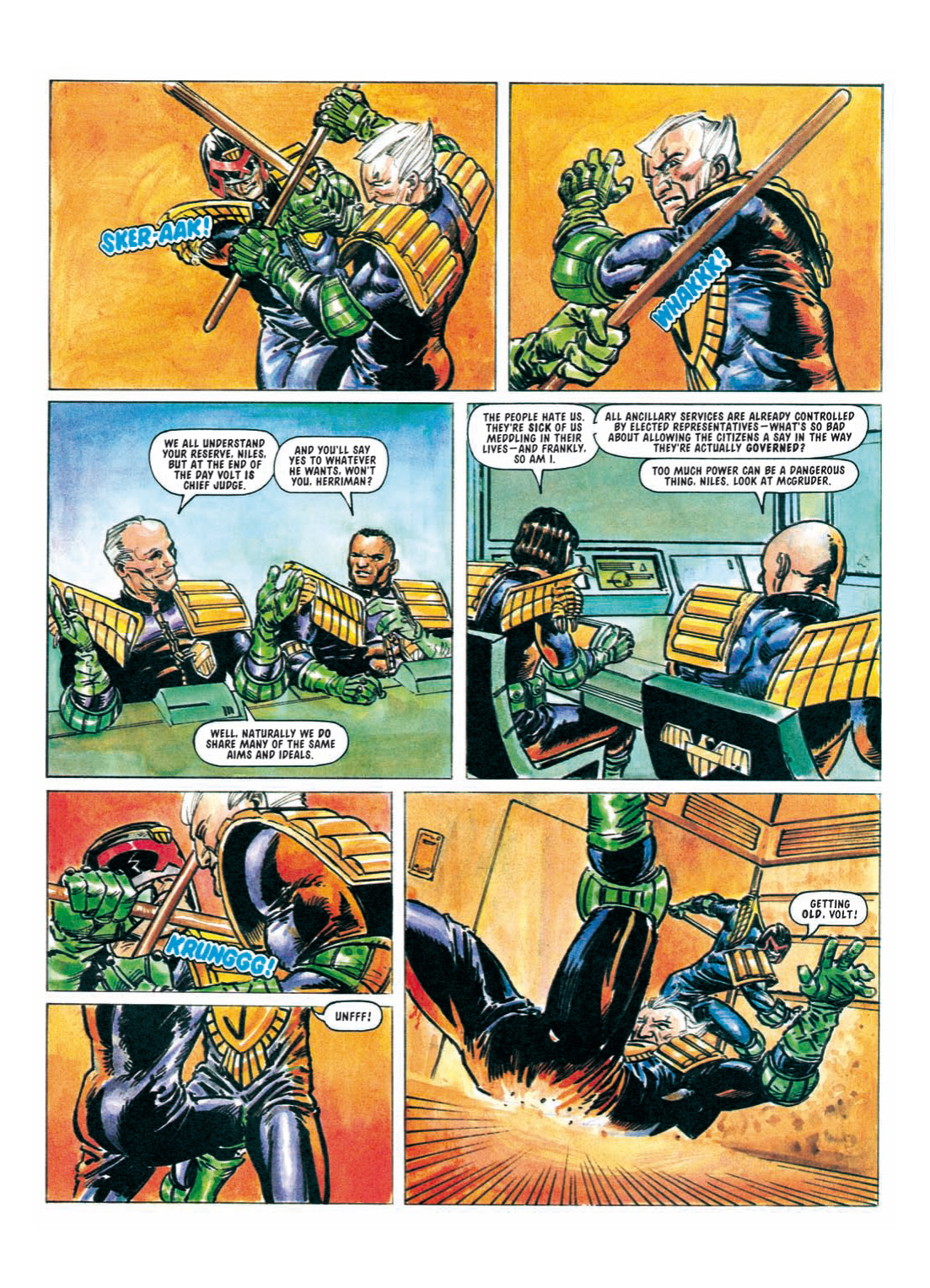 Read online Judge Dredd: The Complete Case Files comic -  Issue # TPB 23 - 175