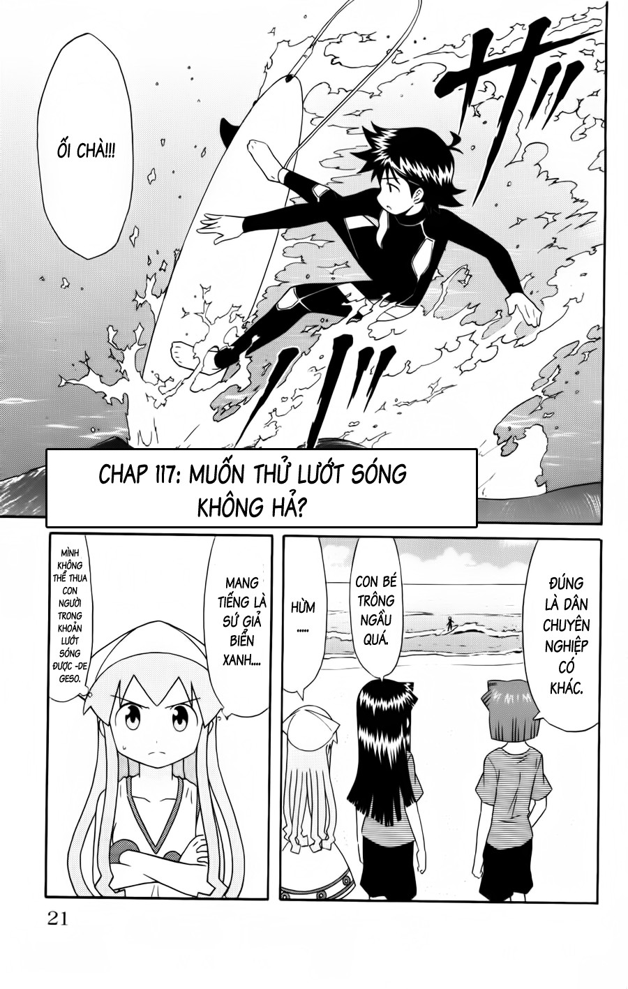 Shinryaku! Ika Musume Chap 117 - Truyen.Chap.VN