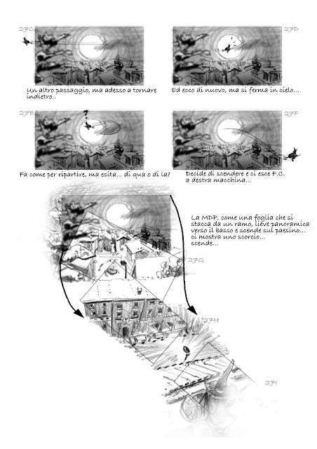 #storyboard La befana vien di notte