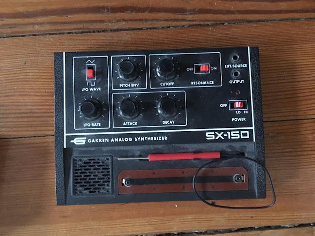 MATRIXSYNTH: Gakken SX-150 Analog Synthesizer