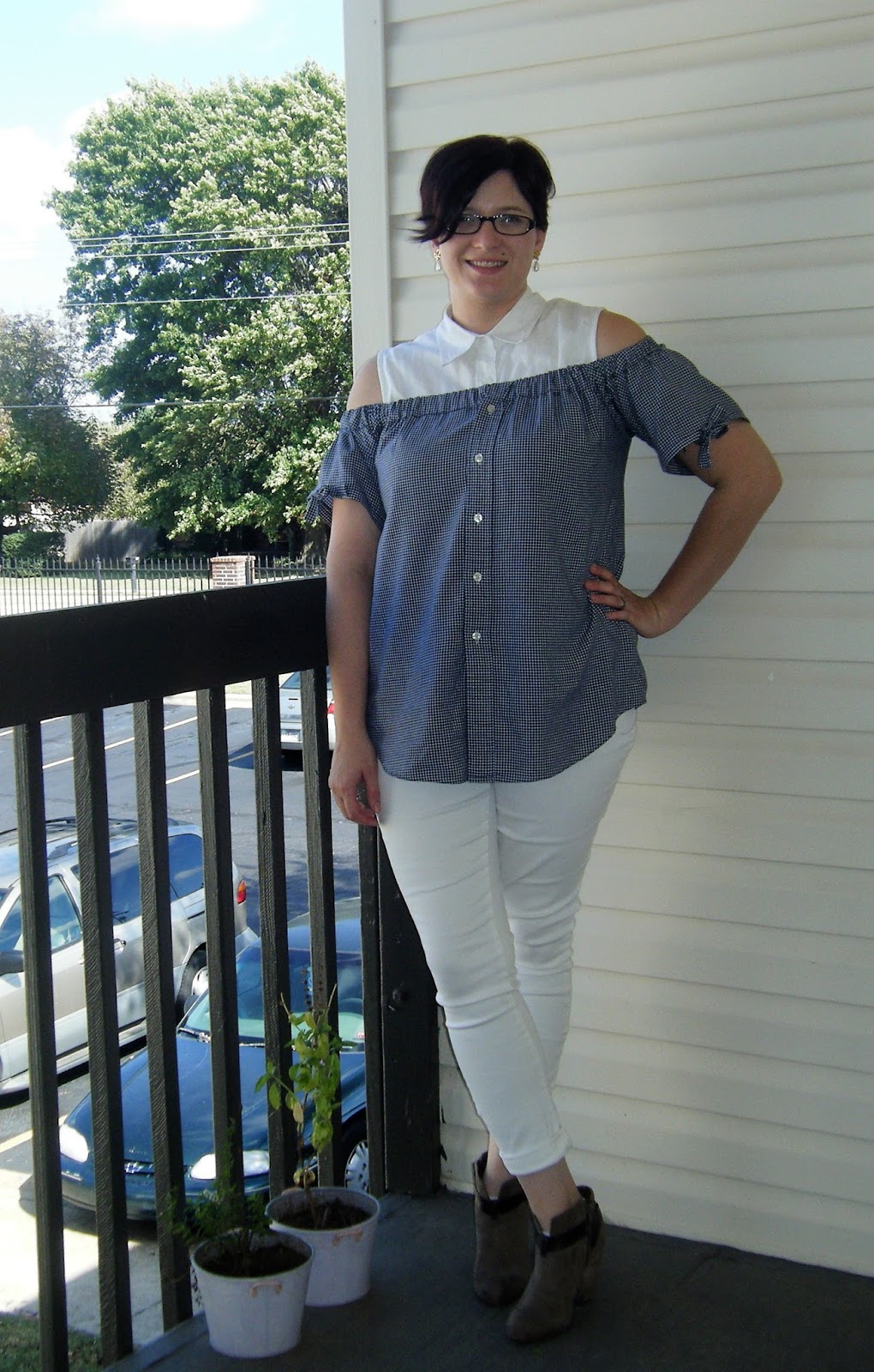 OOTD Double Down Living with AHolts