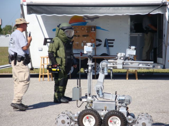 Bomb Sniffer Robot