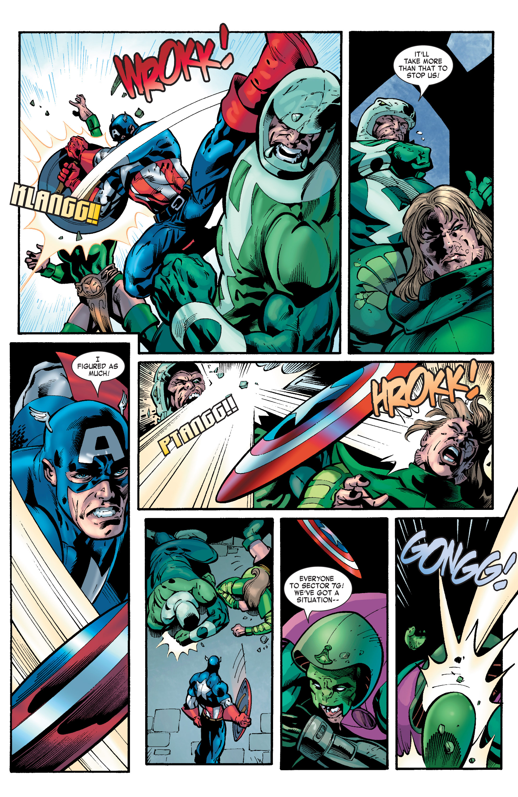 Captain America (2002) Issue #31 #32 - English 9