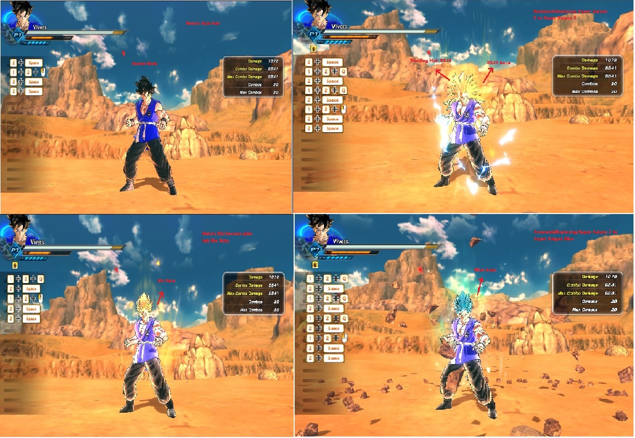 DB XV2 Mod pack DB XV2