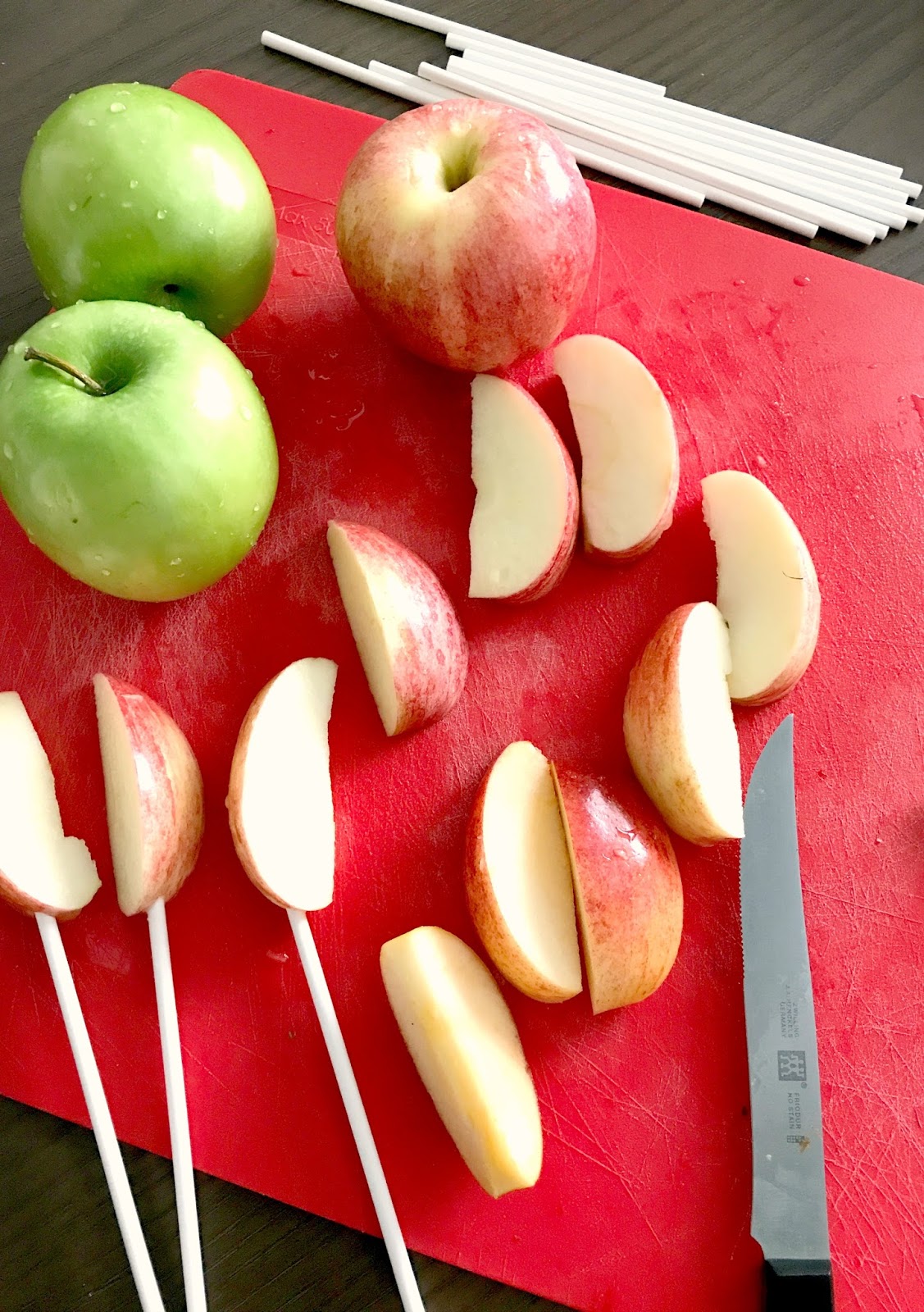 michelle paige blogs Make Your Own Apple Slice Dipping Bar