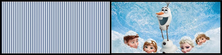 Frozen Free Party Printables. Free Printable Food Flags.