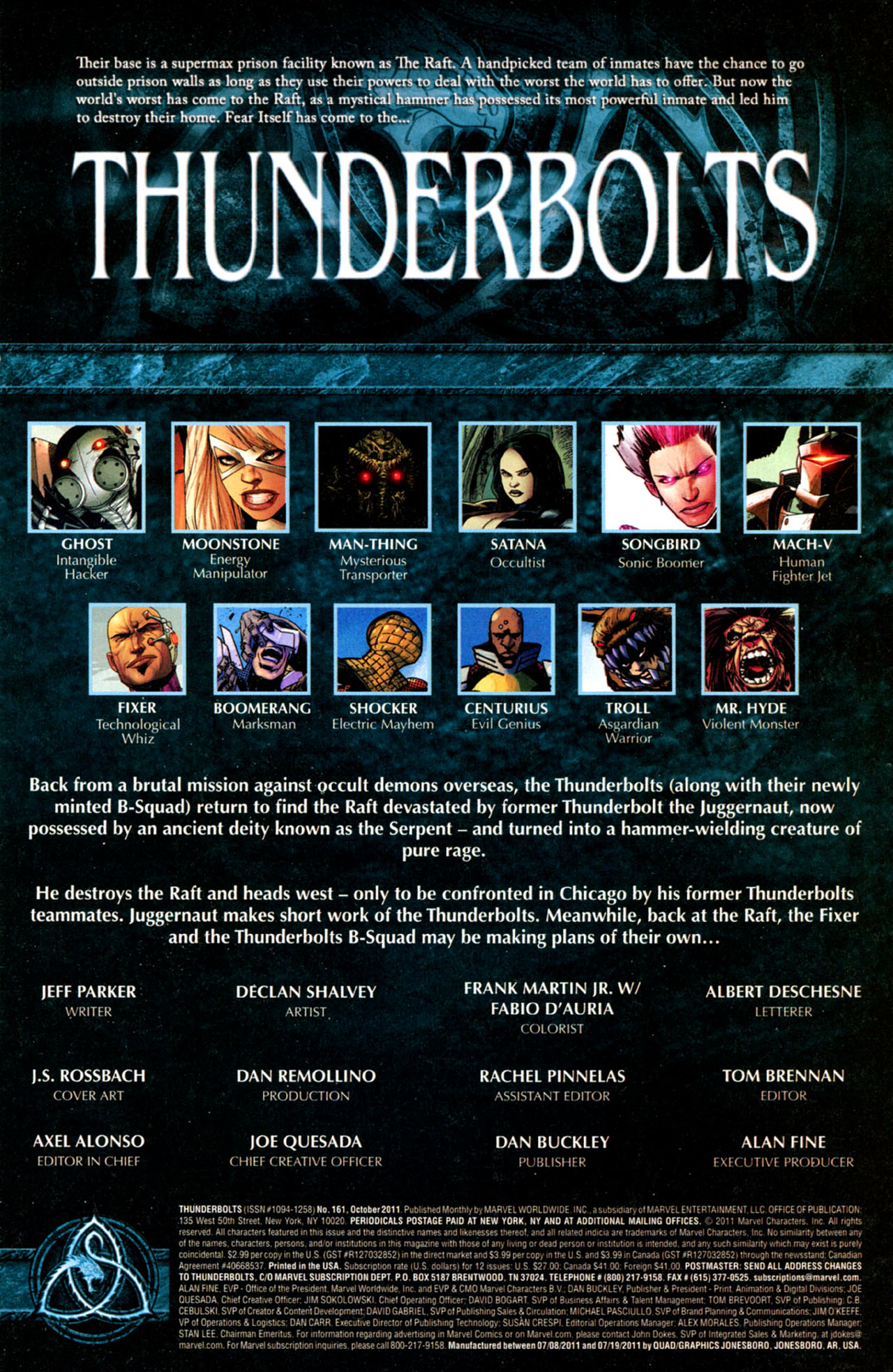 Read online Thunderbolts (1997) comic -  Issue #161 - 2