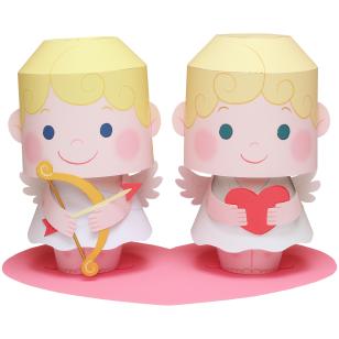 Free Printable Beautiful Cupid 3d Paper Toys Oh My Fiesta Wedding