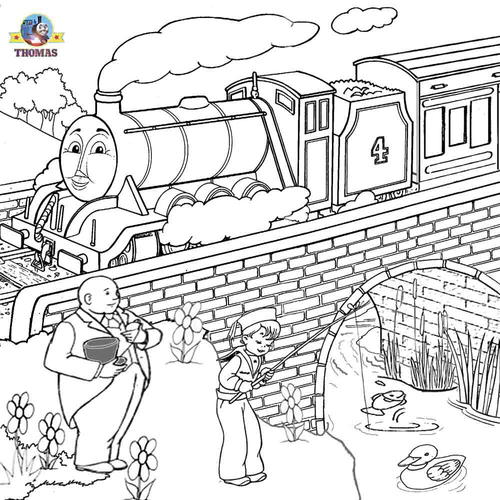 Gordon The Train Coloring Pages Gordon The Train Coloring Pages