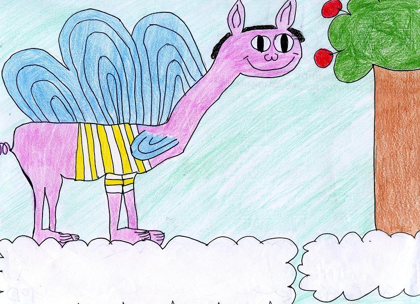 Visual Arts Imaginary animal.