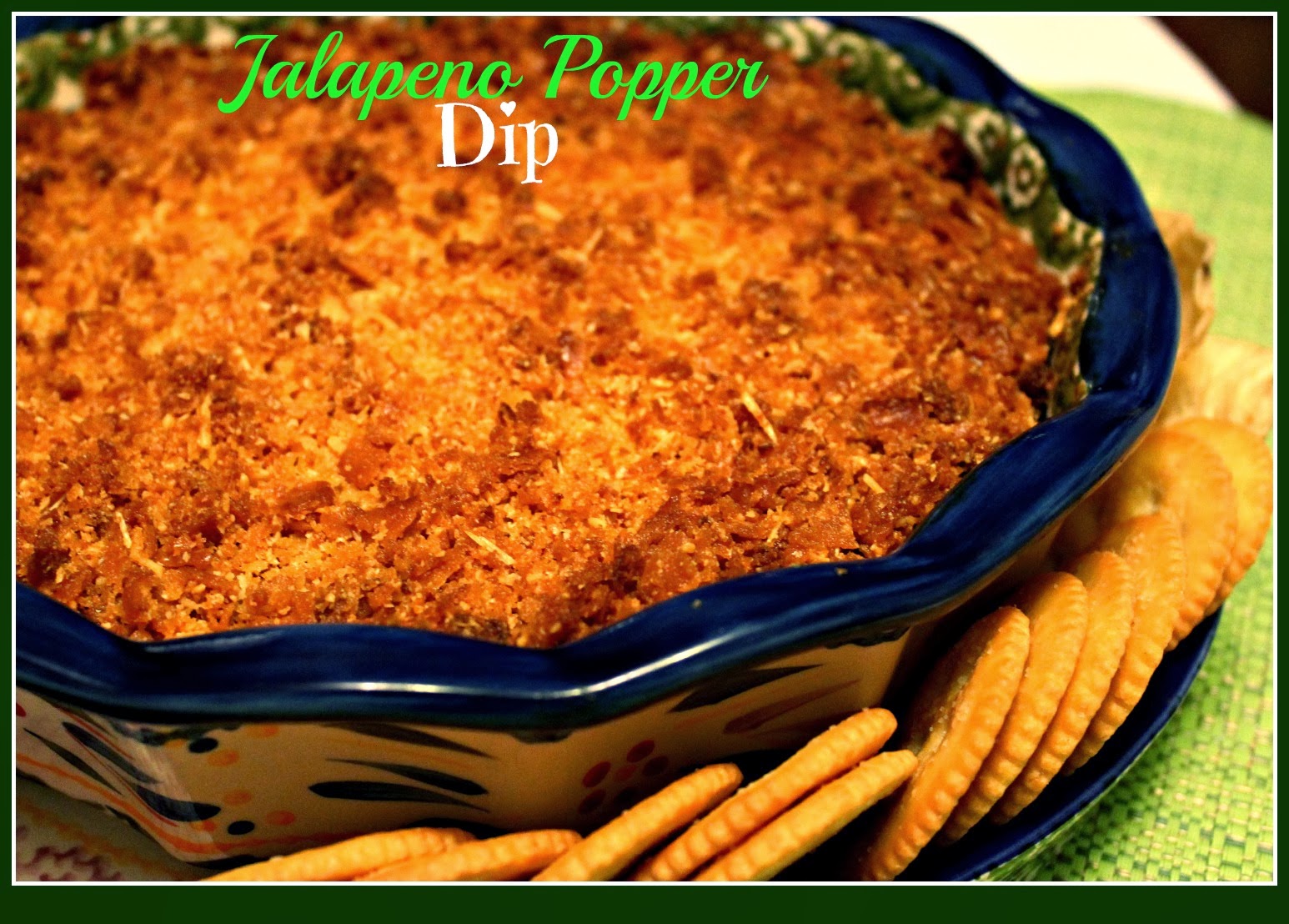 Sweet Tea and Cornbread Jalapeno Popper Dip!
