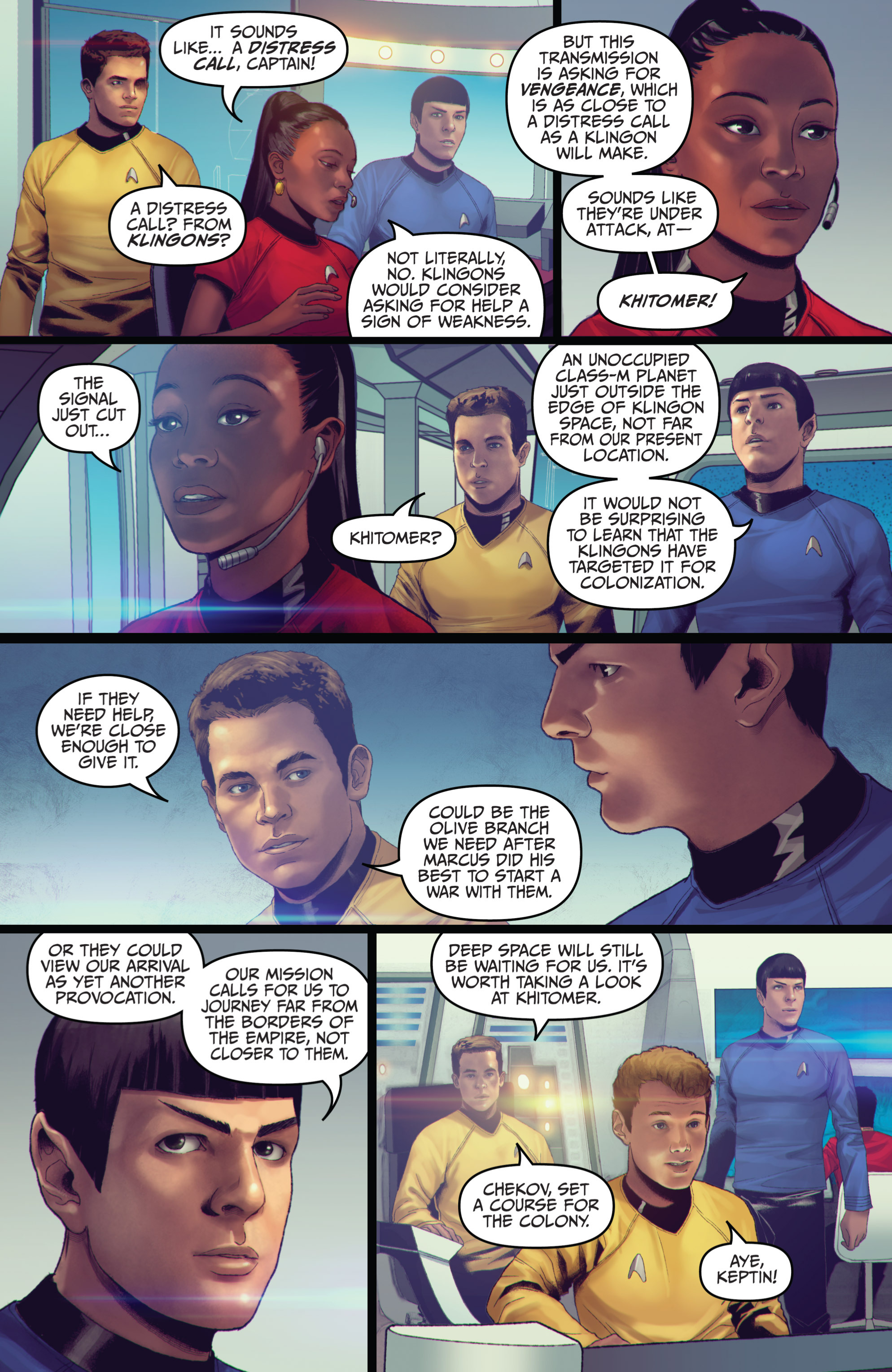 Read online Star Trek (2011) comic -  Issue # _TPB 7 - 15