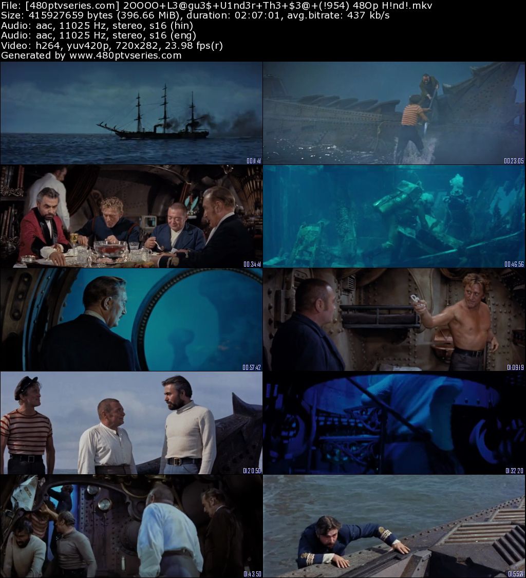 20000 Leagues Under the Sea (1954) 300MB Full Hindi Dual Audio Movie Download 480p Bluray Free Watch Online Full Movie Download Worldfree4u 9xmovies